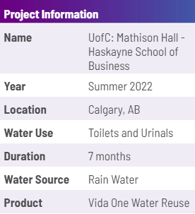 University of Calgary Mathison Hall - Haskayne School of Business project info